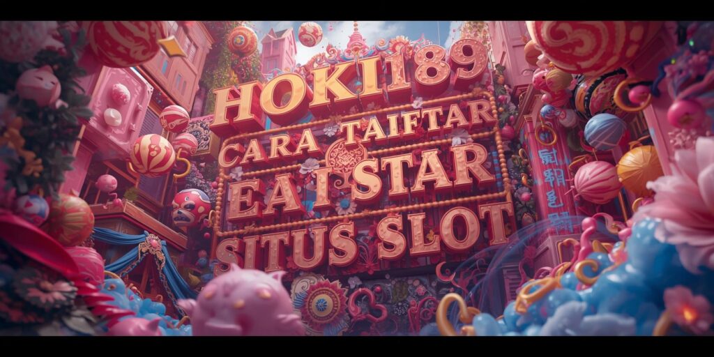 HOKI189 Cara daftar situs slot