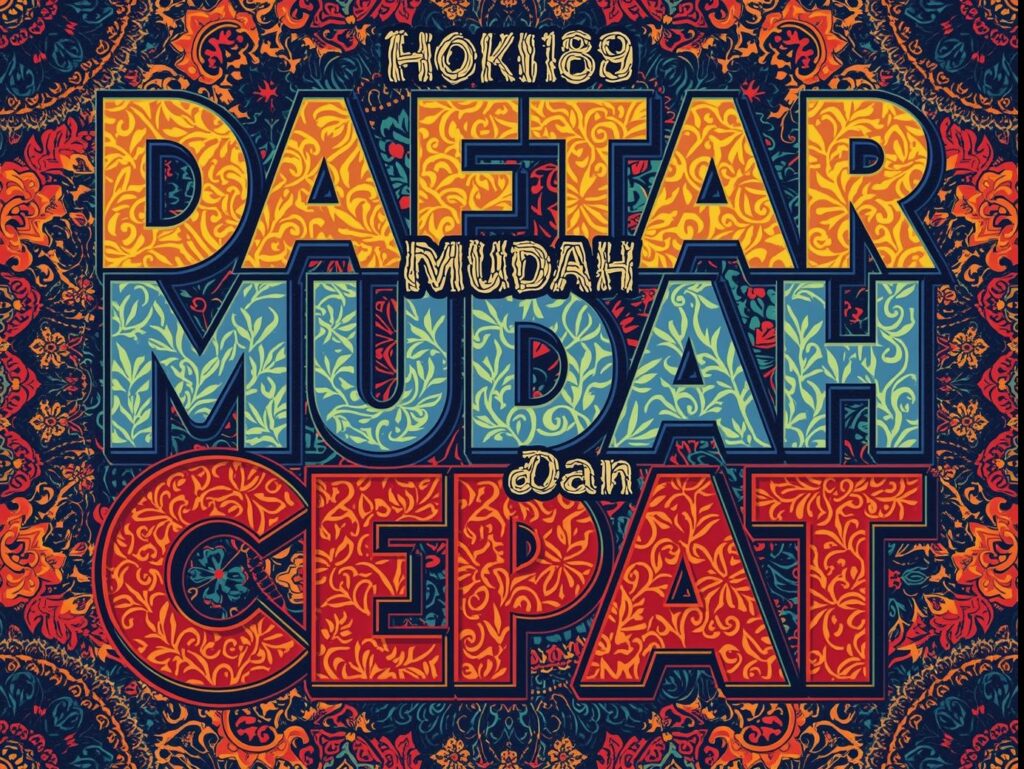 HOKI189 Daftar Mudah & Cepat