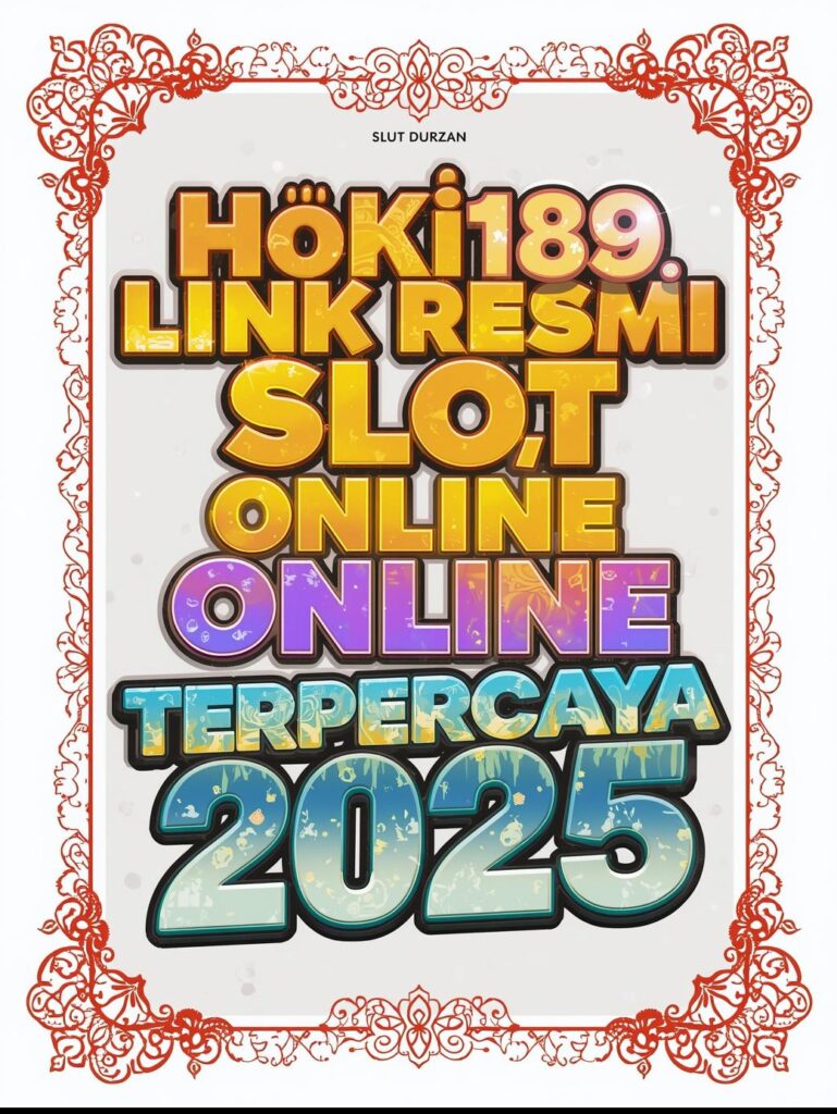 Link Resmi Slot Online Terpercaya 2025